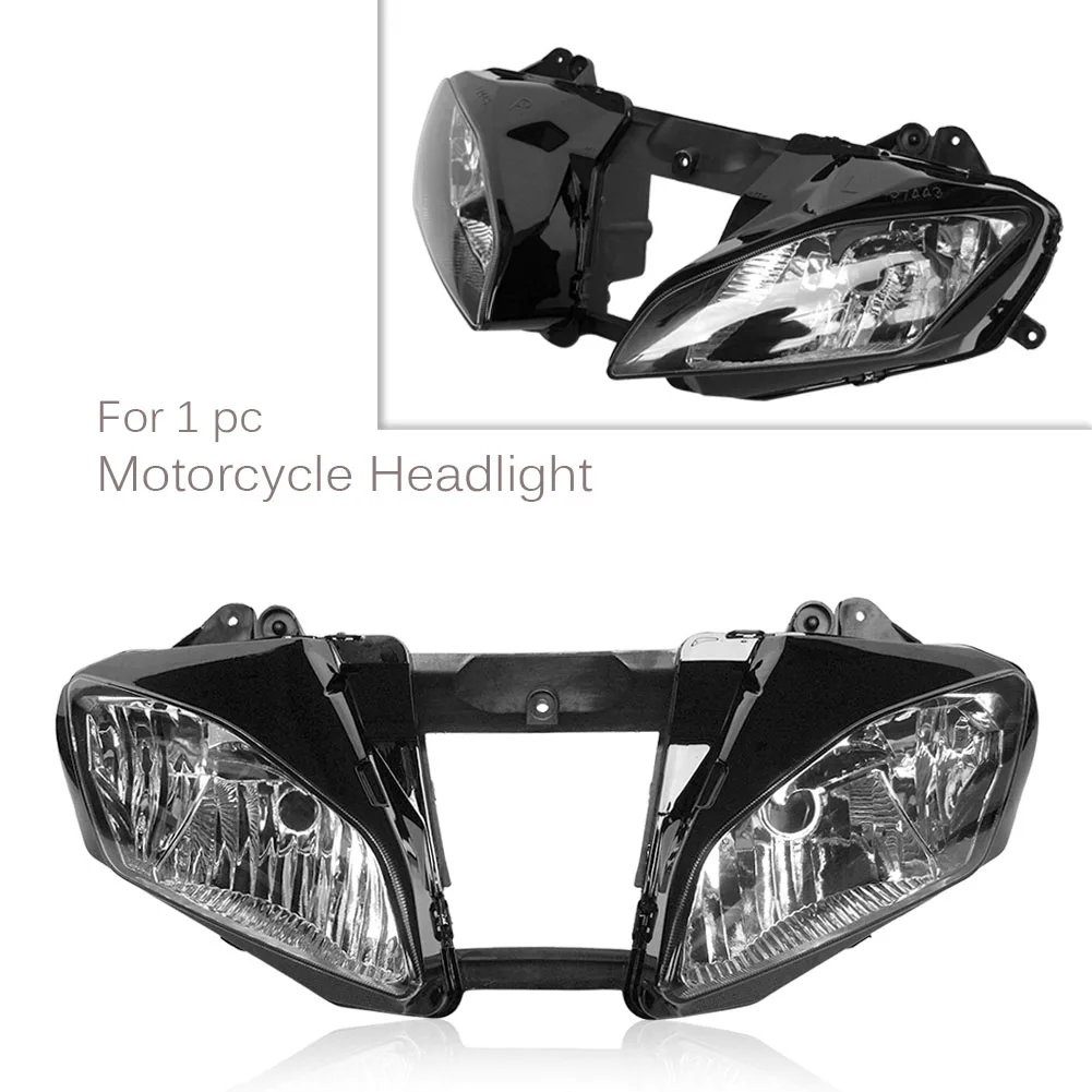 

Upper Front Headlight Headlamp Light Assembly for Yamaha YZF R6 2006 2007 Motorcycle Replacement Accessories