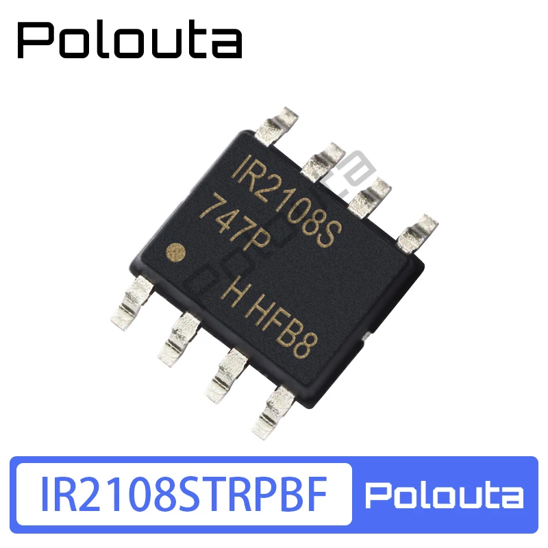 

8 Pcs IR2108S IR2108STRPBF Polouta SOP-8 PMIC Gate Driver Arduino Nano Free Shipping DIY Kit Electronics Integrated Circuit
