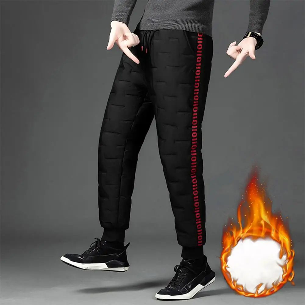 

Winter Pants Padded Casual Thermal Large Size Winter Pants Winter Sweatpants Male Clothes