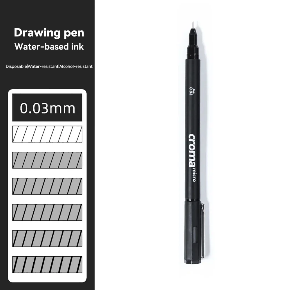 

Pigma Pen Микрон Черный Маркер для Рисования 0.1/0.03/0.05/0.5/1 мм