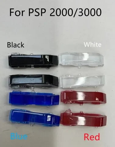 1 пара OEM-ключей LR, замена для PSP 2000 3000, правая кнопка триггера лифта, прозрачный комплект кнопок для PSP 2000 3000