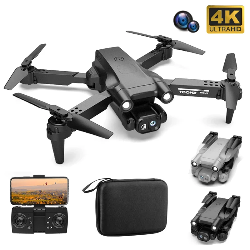 

Мини-Квадрокоптер GT2 складной, 4K HD, Wi-Fi, FPV