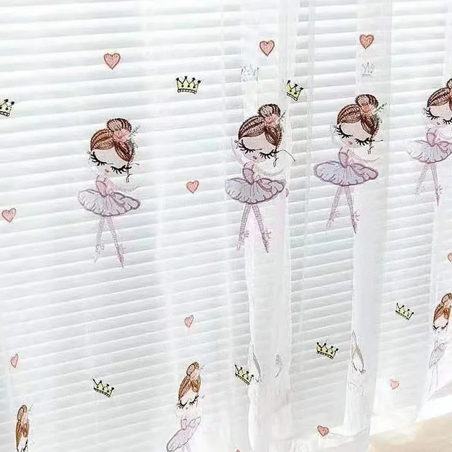 

Штора JESSANS "Свежая Танцующая Девушка", просвечивающая, полиэстер