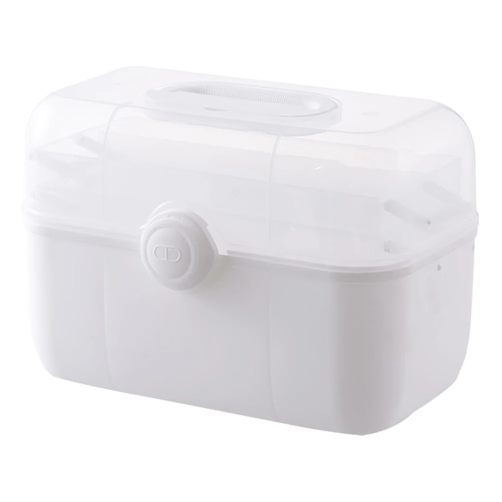 

1pc Convenient Reliable Storage Box First Aid Case Box for Indoor Travel