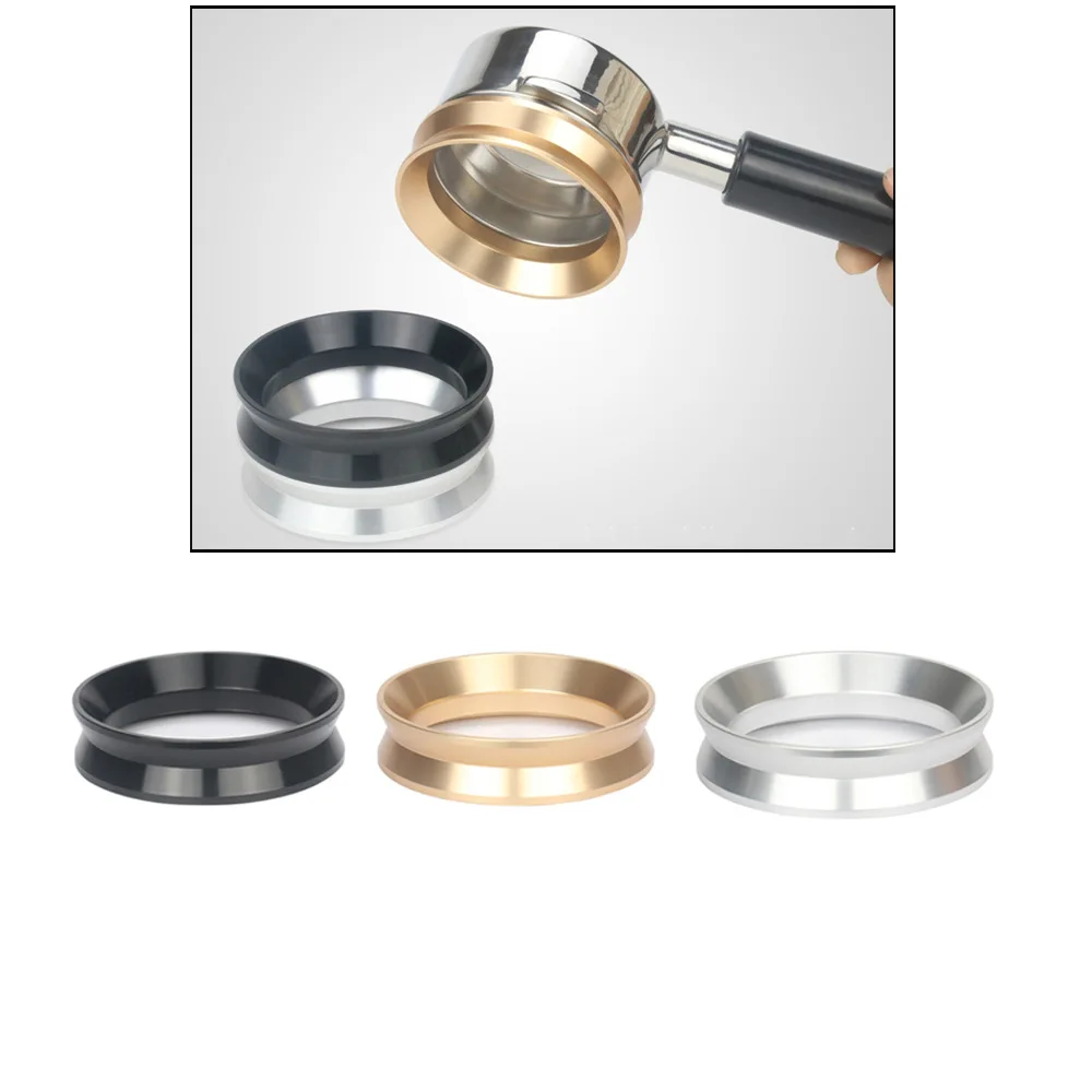 

Кольцо для дозирования кофе 51/53/58 мм, кольцо для дозирования для кофе, алюминиевая Воронка для дозирования, кольцо для дозирования кофейного порошка