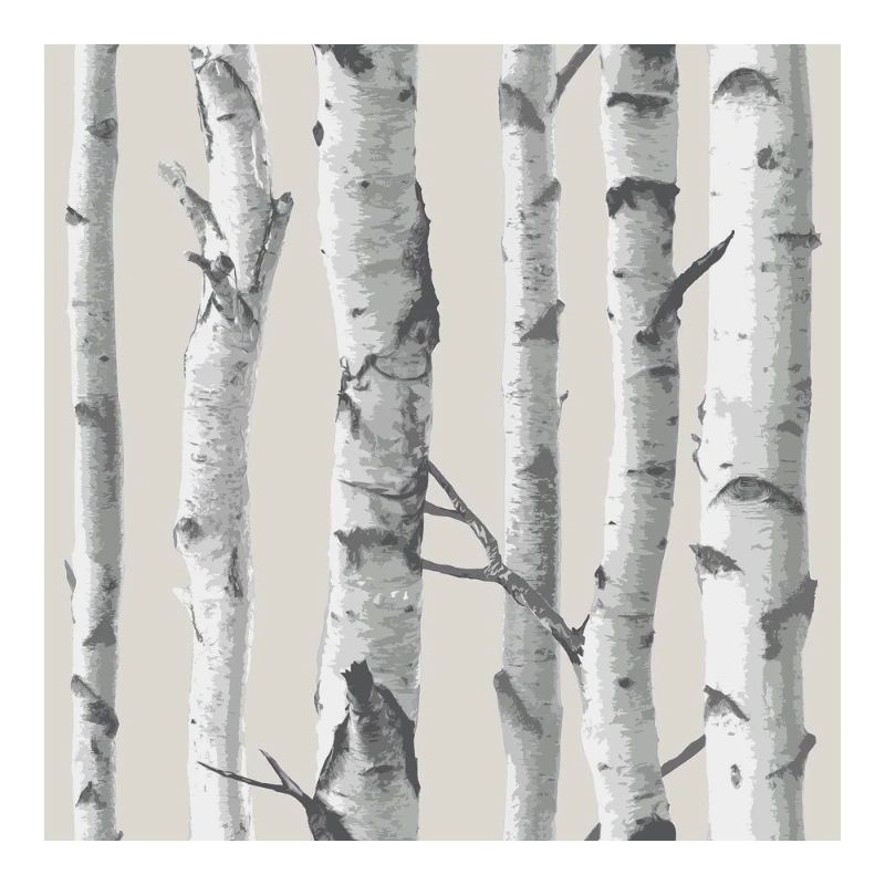 

Walls Decor Birch Tree Peel & Stick Wallpaper
