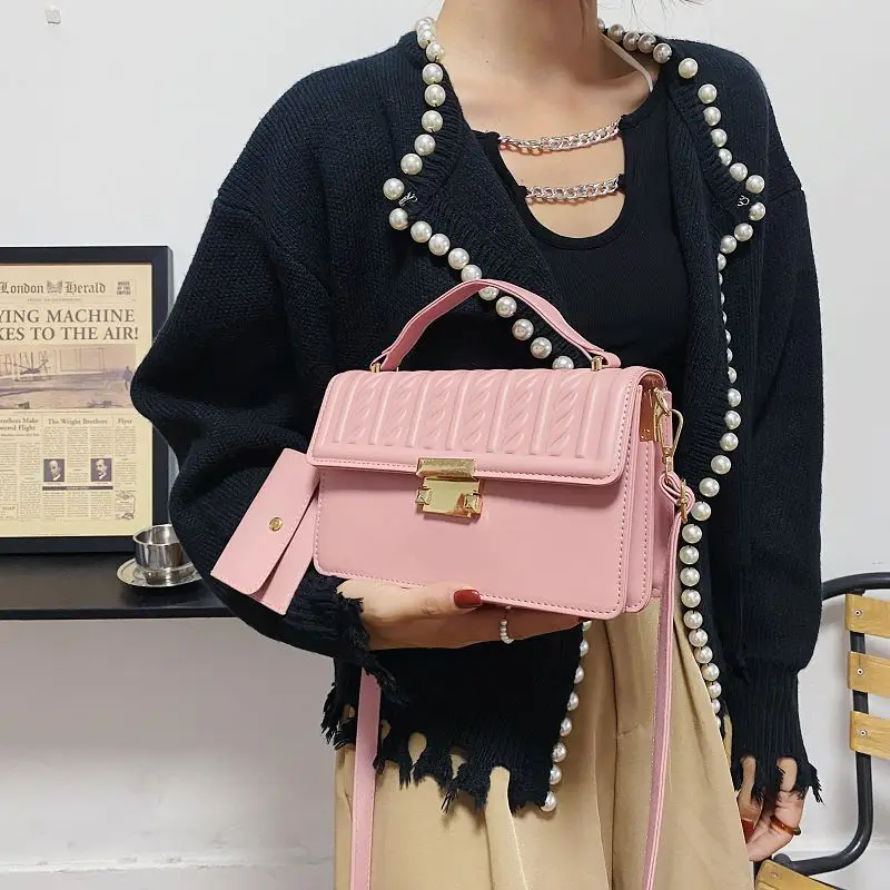 

Осенняя Маленькая женская сумка, новинка 2022, модная детская сумка-мессенджер через плечо для мам, модная маленькая квадратная сумка