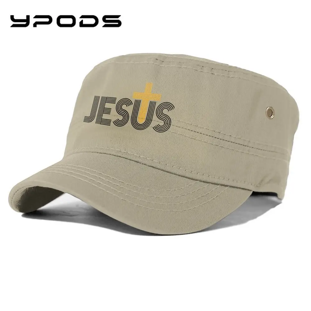 

Jesus Christian Cross Summer Beach Picture Hats Woman Visor Caps for Women Casquette Homme