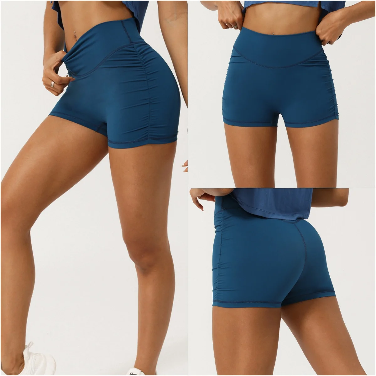 Женские шорты для йоги Nike из нейлона и спандекса