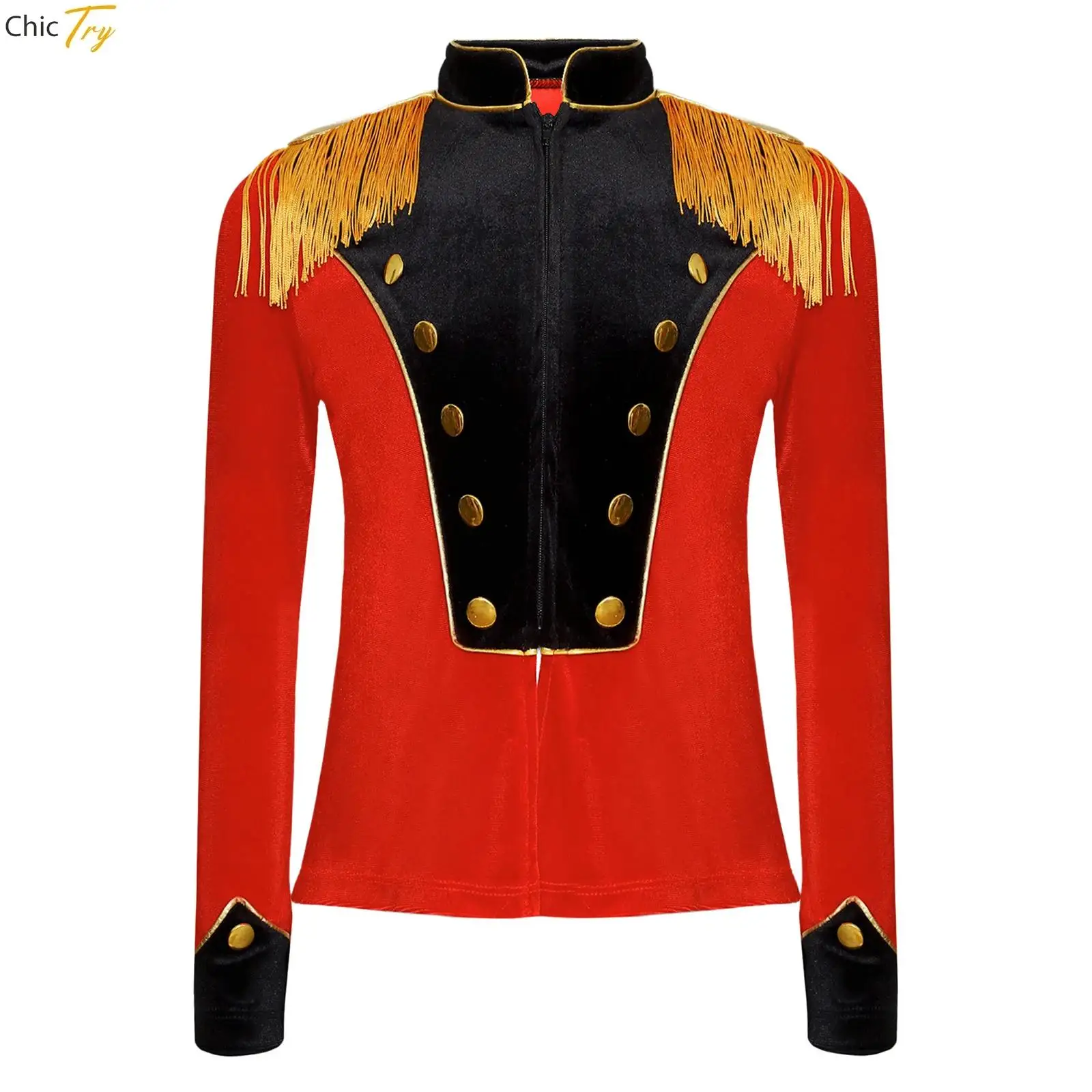 Детский костюм для косплея и представлений девочек Хэллоуина с эполетами