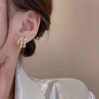 simple fashion star earrings women temperament light luxury zircon earrings creative ear jewelry aretes de mujer modernos 2022