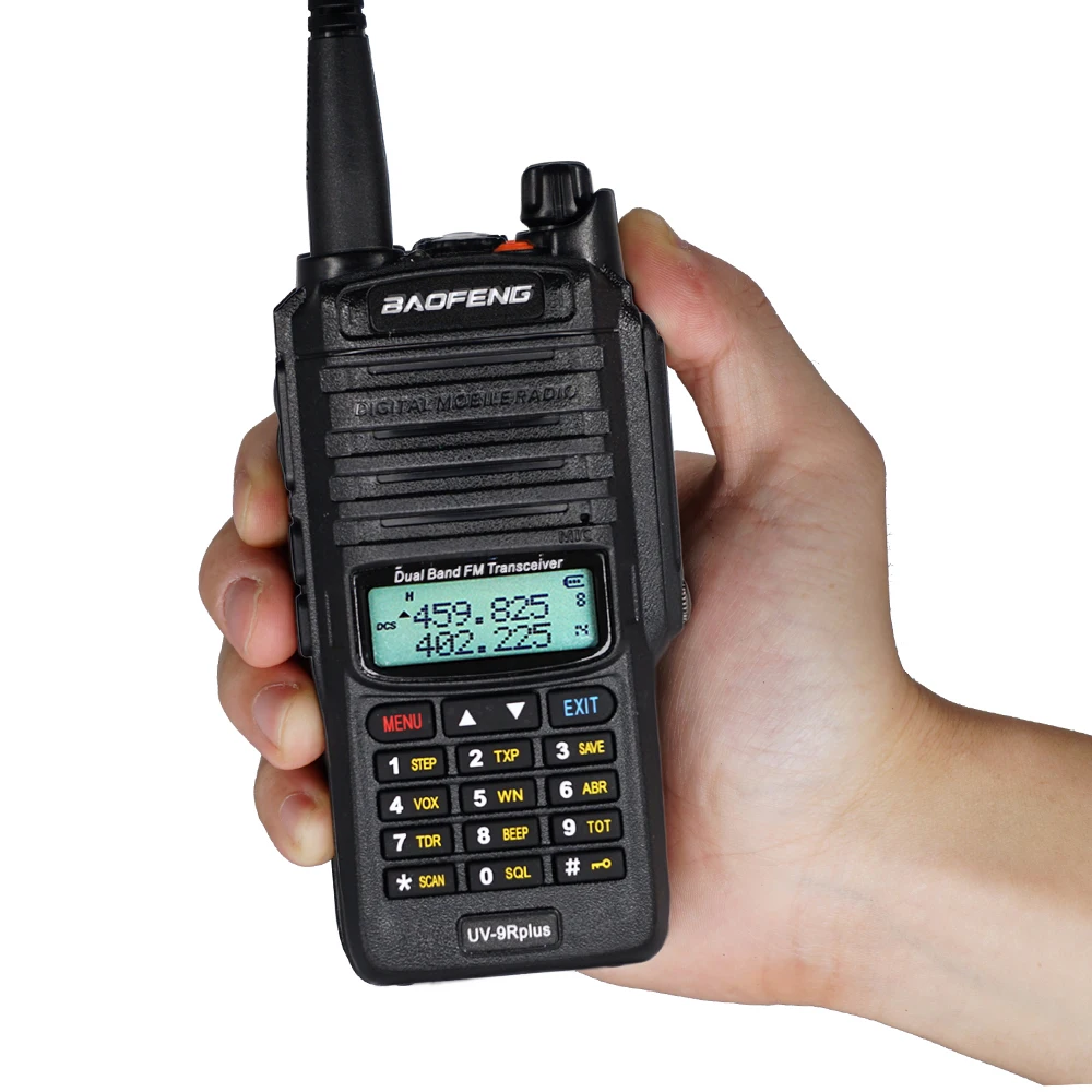 NEW BaoFeng UV-9R Plus Waterproof Handheld Walkie Talkie 10Watts UHF VHF Dual Band IP67 HF Transceiver UV 9R Ham Portable Radio