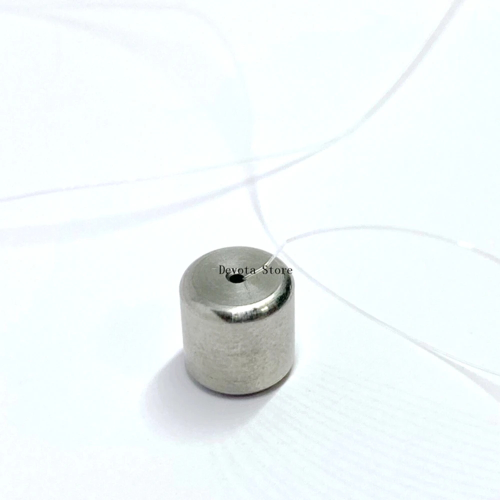 1pcs For SME LEN?O Vinyl record player Anti-skid Counterweight hammer + nylon rope Stainless steel Parts