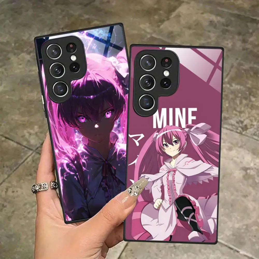 Фото Чехол для телефона Akame Ga Kill Mine для Samsung Galaxy S26 S25 S24 S23 S22 S21 S20 Note20 Plus FE Ultra, защитный стеклянный чехол №4