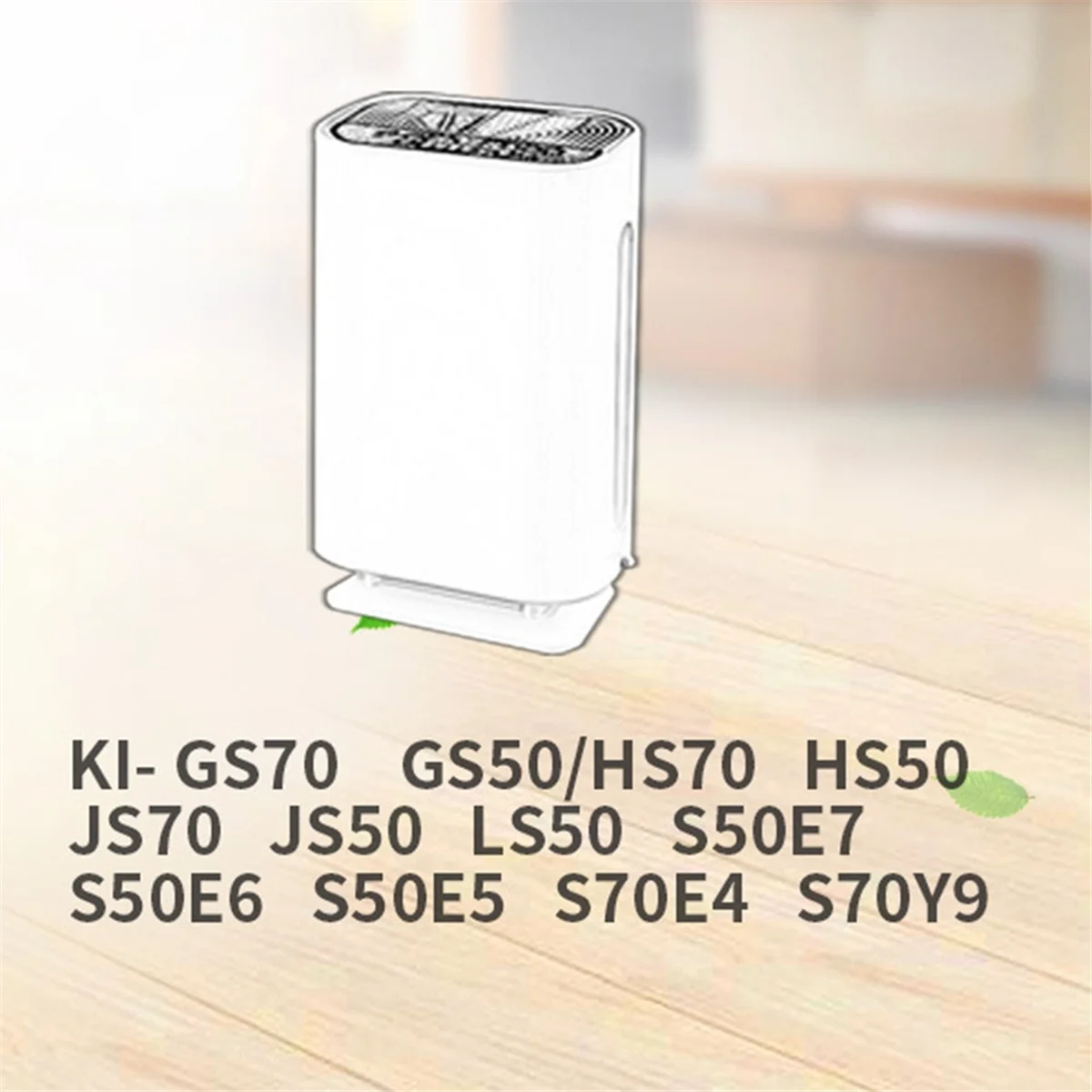 Для Sharp KI-GS50 KI-GS70 FZ-G70MF KI-HS50 KI-HS70 KI-JS50 KI-JS70 KI-LS50 KI-S70Y9 Замена фильтра очистителя