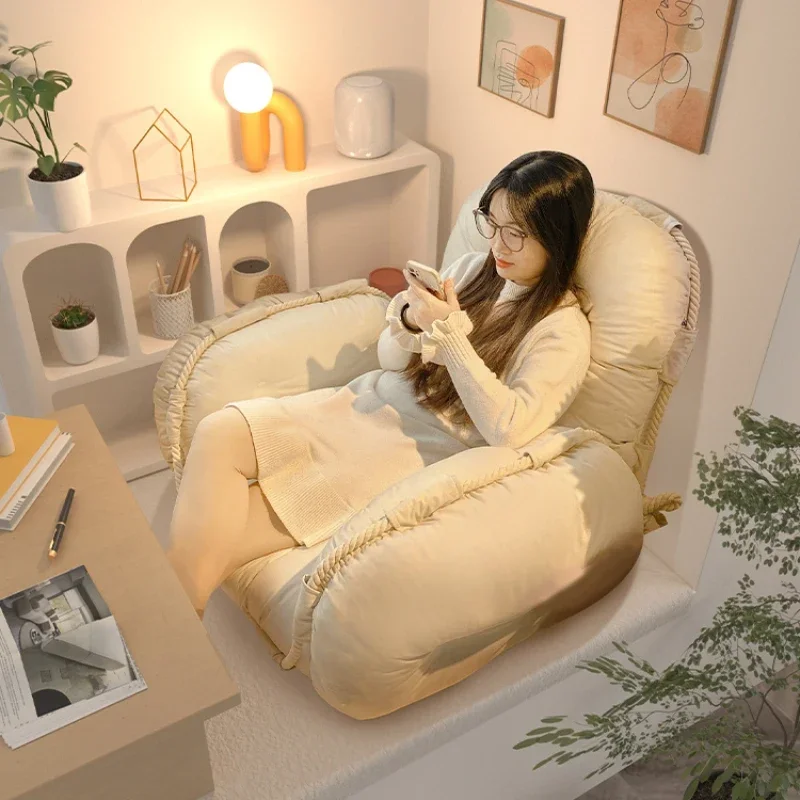 Эркер ленивый диван спальня татами коврик с откидной спинкой сложенный