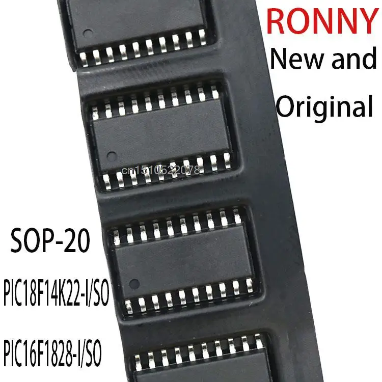 

10PCS New and Original PIC16F1509-I/SS PIC16F628A-I/SS sop-20 Chip PIC18F14K22-I/SO PIC16F1828-I/SO