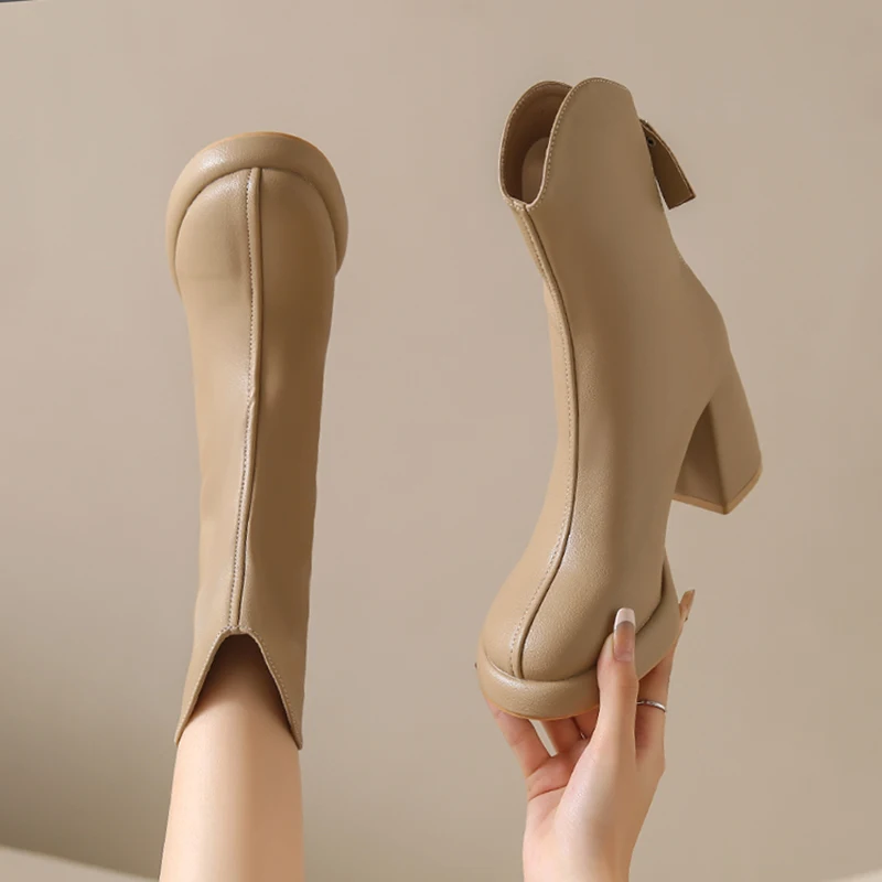 

Женские ботинки, Осенняя обувь, женские ботинки на плоской подошве, на шнуровке, с круглым носком, 2023, рок, черные, женские ботильоны из резиновой низкой ткани, в римском стиле