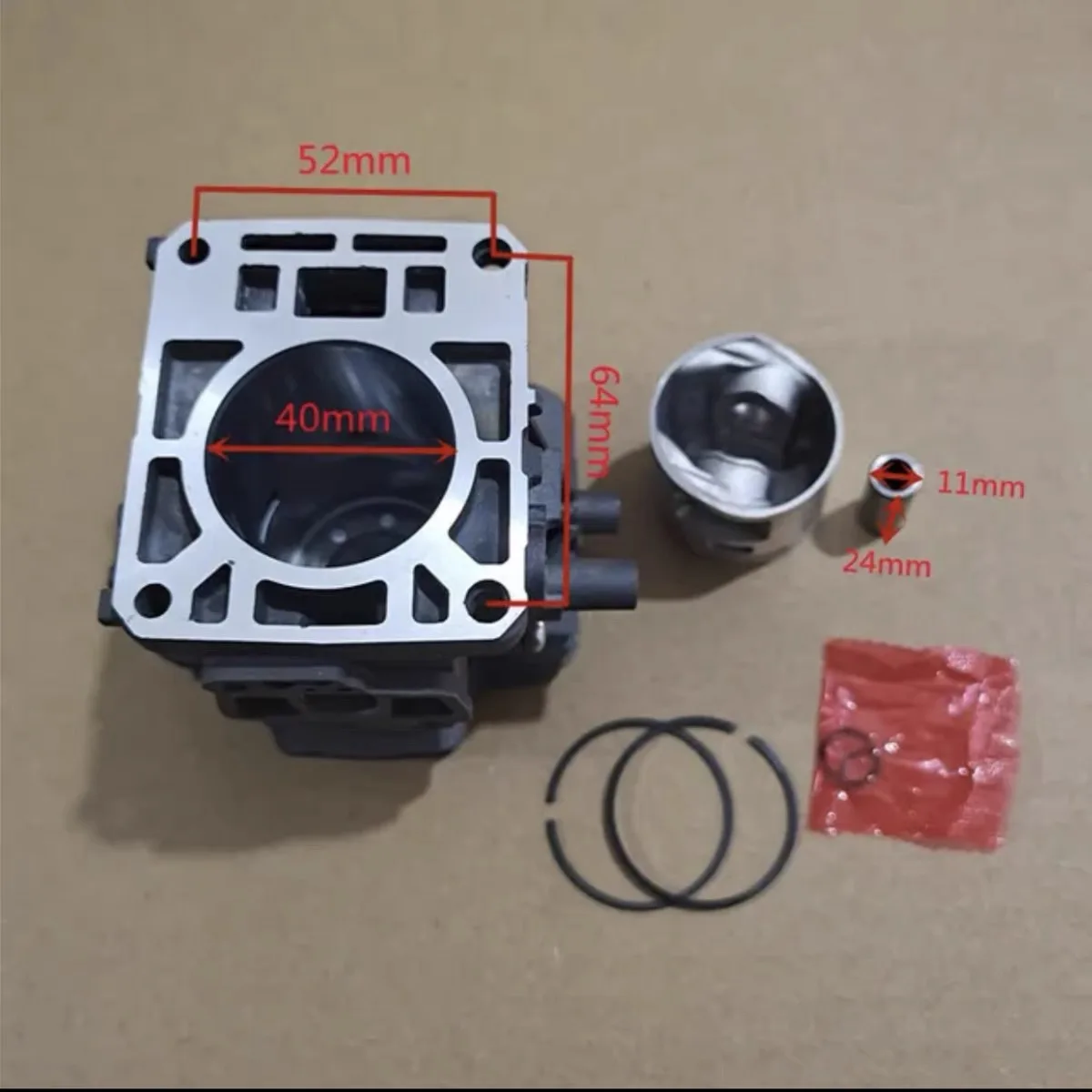 Поршневое кольцо цилиндра FS 360 40 мм комплект поршневых колец для косилки STIHL FS360