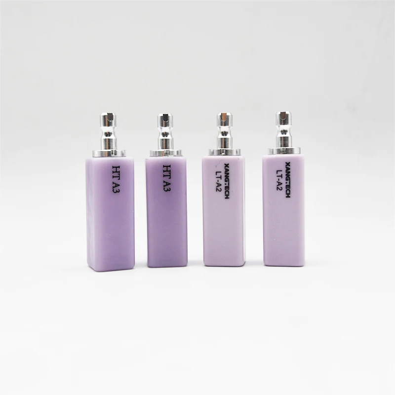 Стоматологические литиевые дисиликатные блоки B40 Inlab HT/LT стеклокерамика 4 шт. для