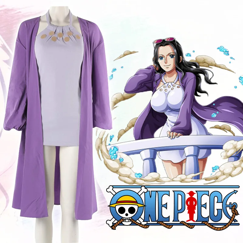 Японское аниме мультфильм One Piece Робин косплей костюм для девушек летнее