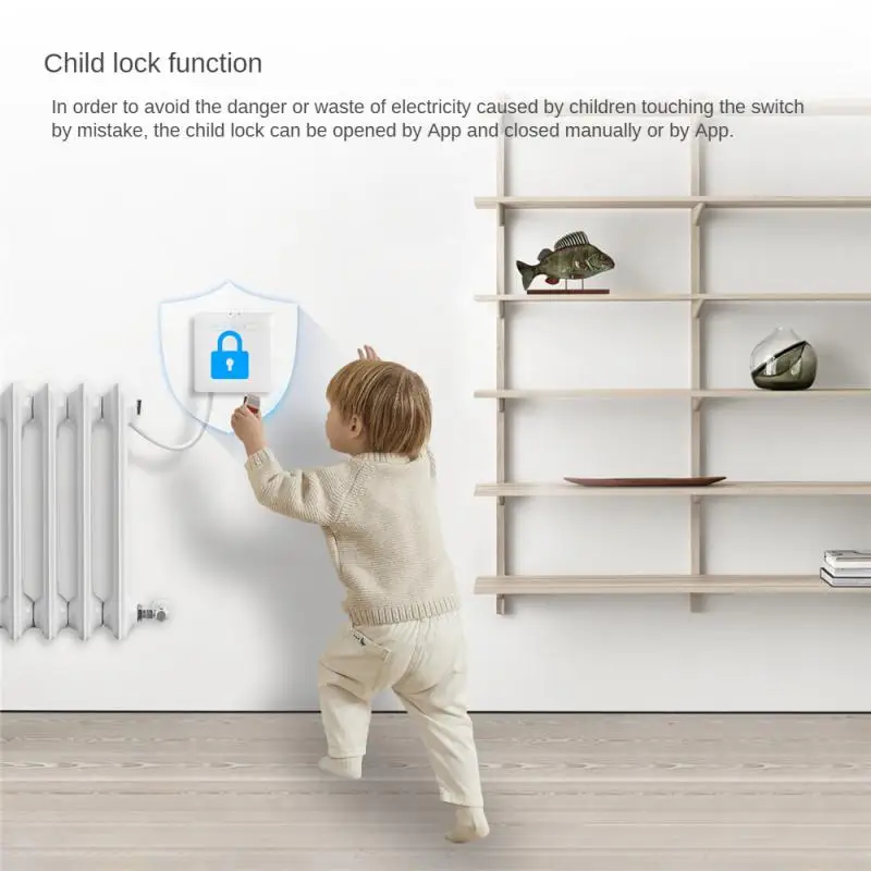 Умный термостат Wi-Fi для проволочного отопления радиатор поддержка Ecowatt