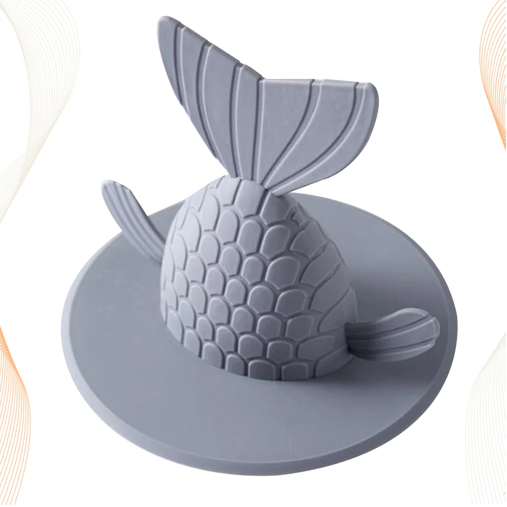 

Tub Stopper Plug Bathtub Drain Silicone Water Cover Drains Cute Kitchen Hairrubber Stop Flat Suction