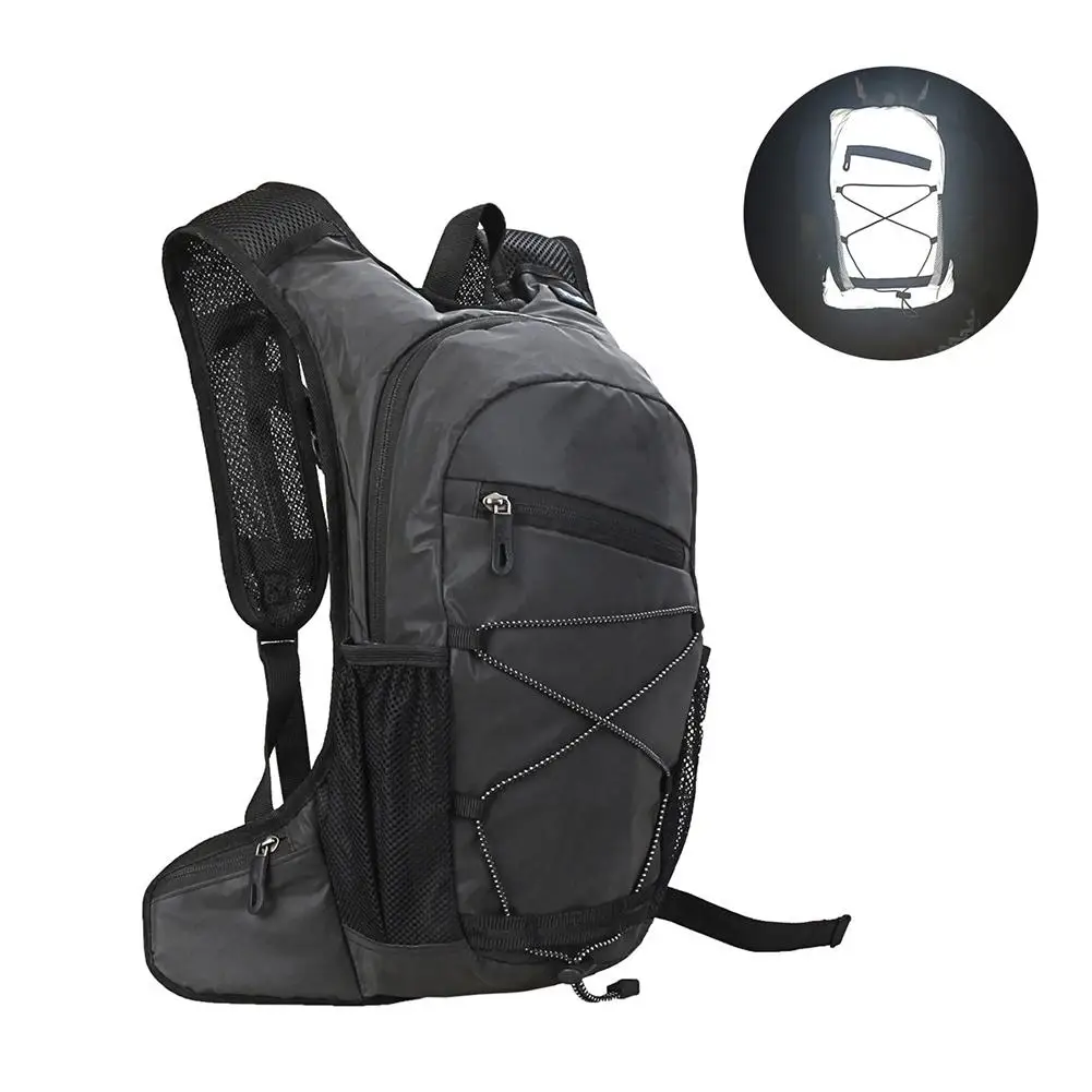 

Reflective Cycling Backpack Lightweight Large-capacity Outdoor Water Pack For Hiking Running Skiing Commuting 45 X 25 X 5cm