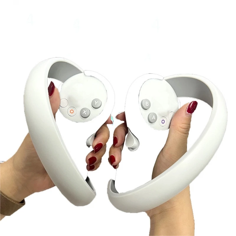 

Силиконовая ручка для контроллера от пота для Pico 4 VR, защитная ручка для контроллера, многоцветные ручки для контроллера, аксессуары