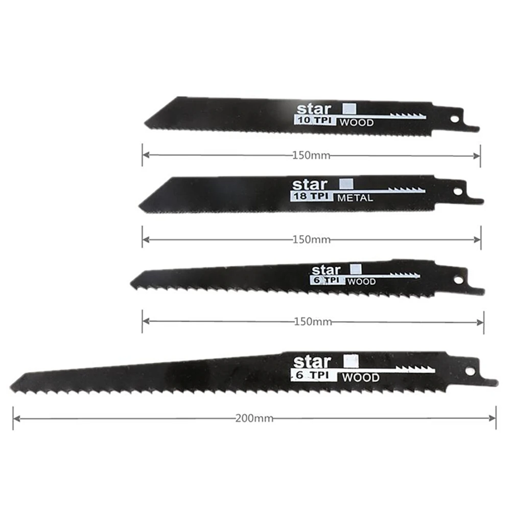 Лезвия для сабельной пилы YIKODA металла дерева ПВХ труб многофункциональные