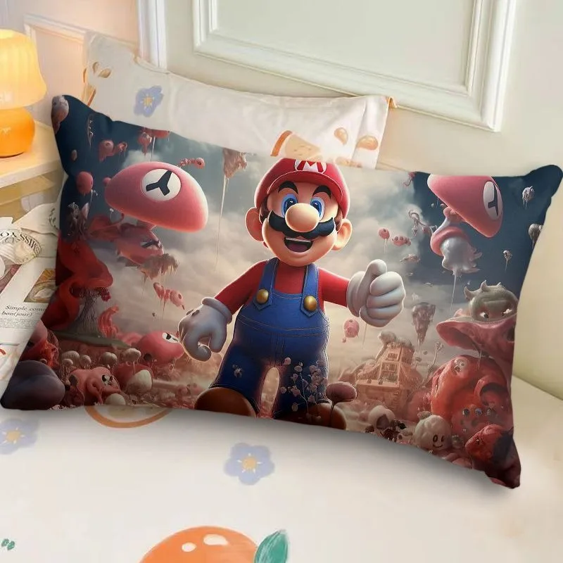 

Декоративная наволочка MINISO Супер Марио 40x40 см