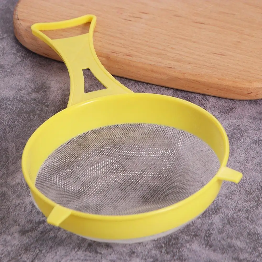 4 шт./компл. кухонный инструмент пластиковое сито для муки с ручкой