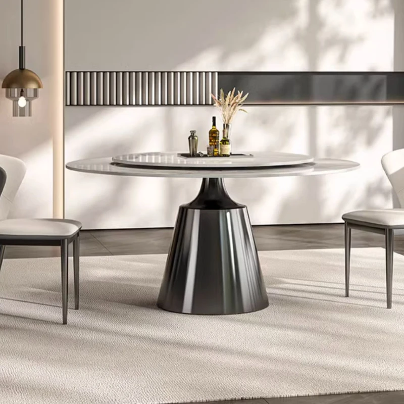 Наборы обеденных столов Обеденный стол Овальный Роскошный Современные комнаты