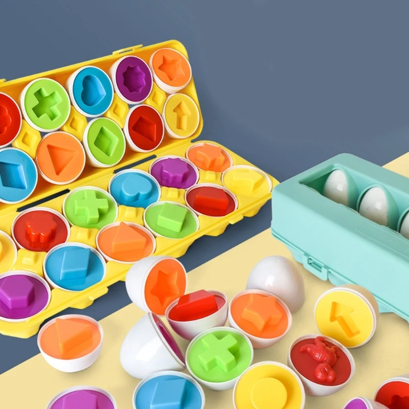 

Egg Puzzles for Toddlers Boys & Girls Basic Geometry Toddler Puzzles Shape Learning Puzzle Toy for Kids Wholesale