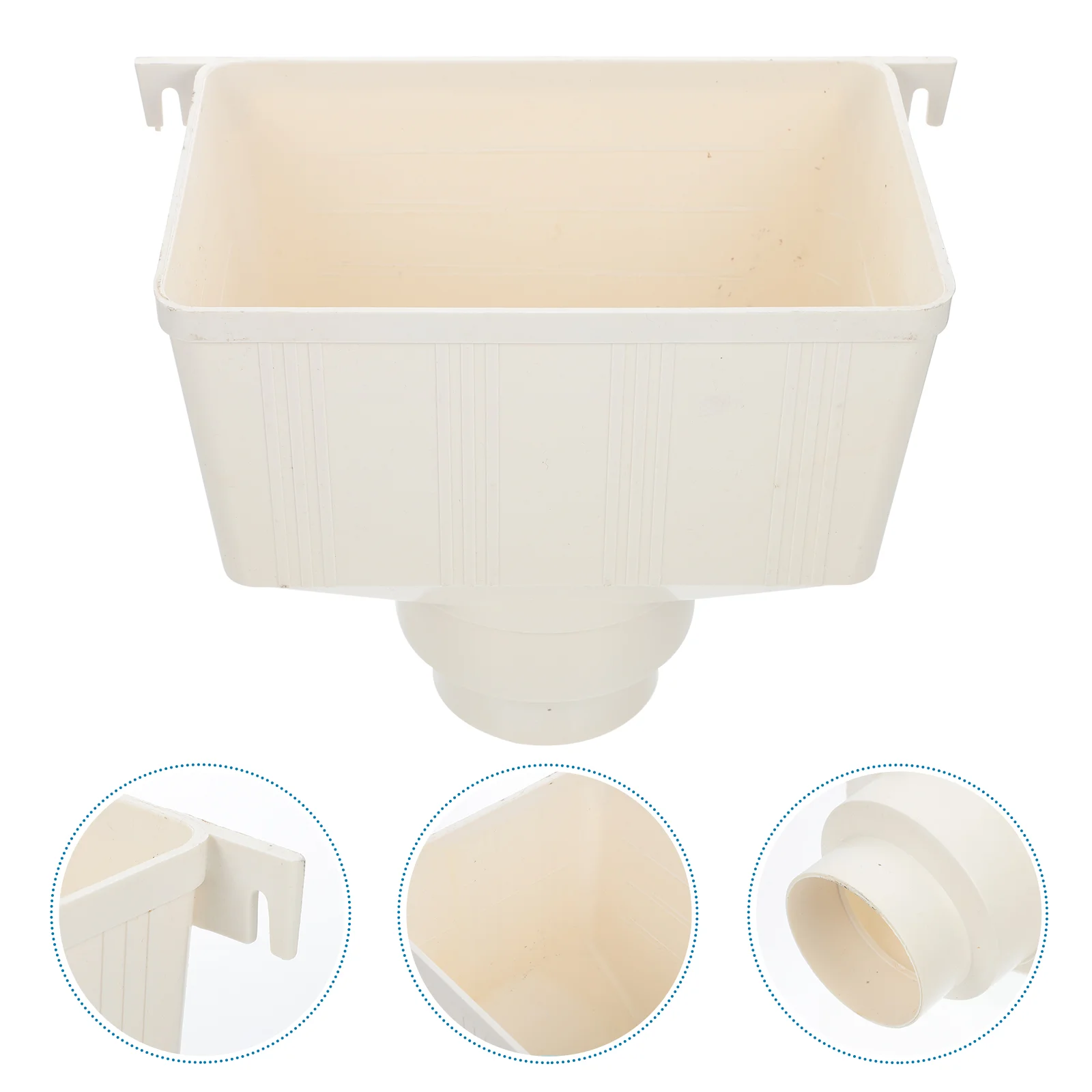 

Gutter Downspout Rainwater Connector Drainage Universalrain Adapter Downpipe Catcher Outdoor Pipe Down Accessory Water