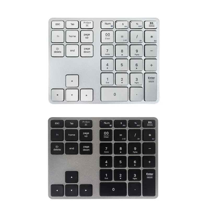 

Rechargeable Numeric Pad for Laptop Desktop,PC Mini Financial Account Numpad Dual Mode Bluetooth-compatible Number Dropshipping