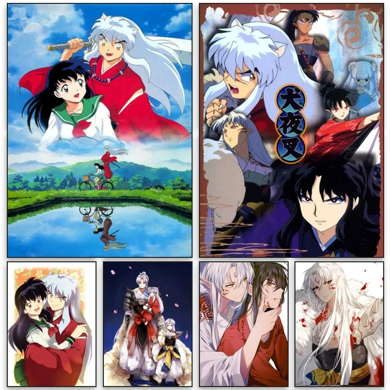 

Настенная картина Kikyo Sesumaru Higurashi Kagome