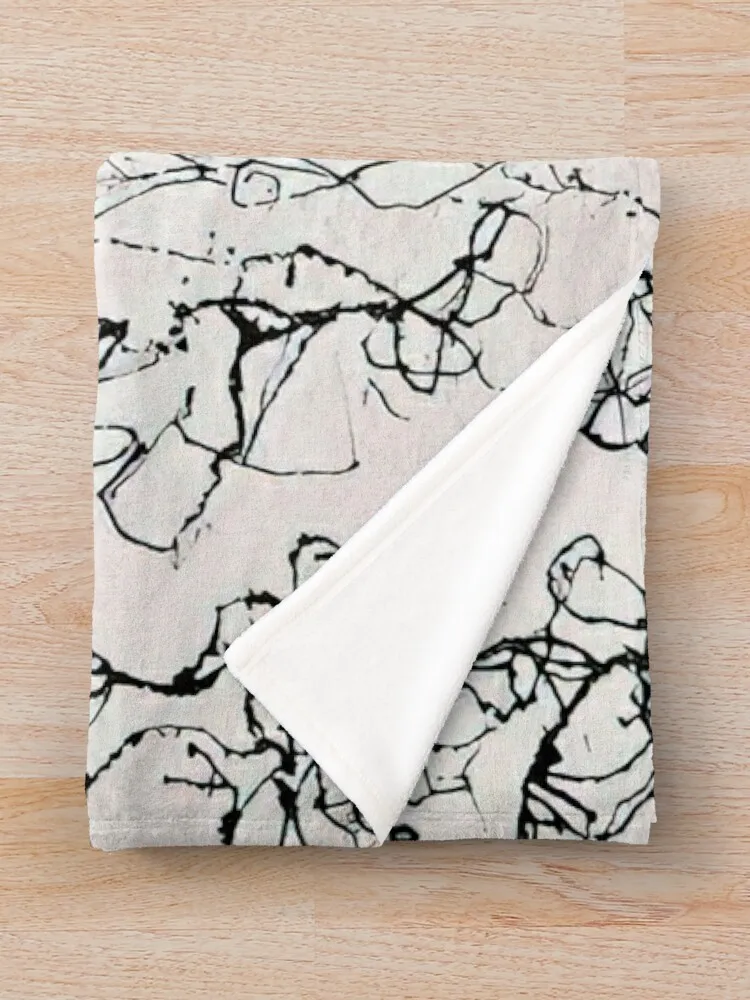 Brice Marden — Don't Bungle the Jungle одеяло 1989 года. Самые мягкие одеяла для диванов и на