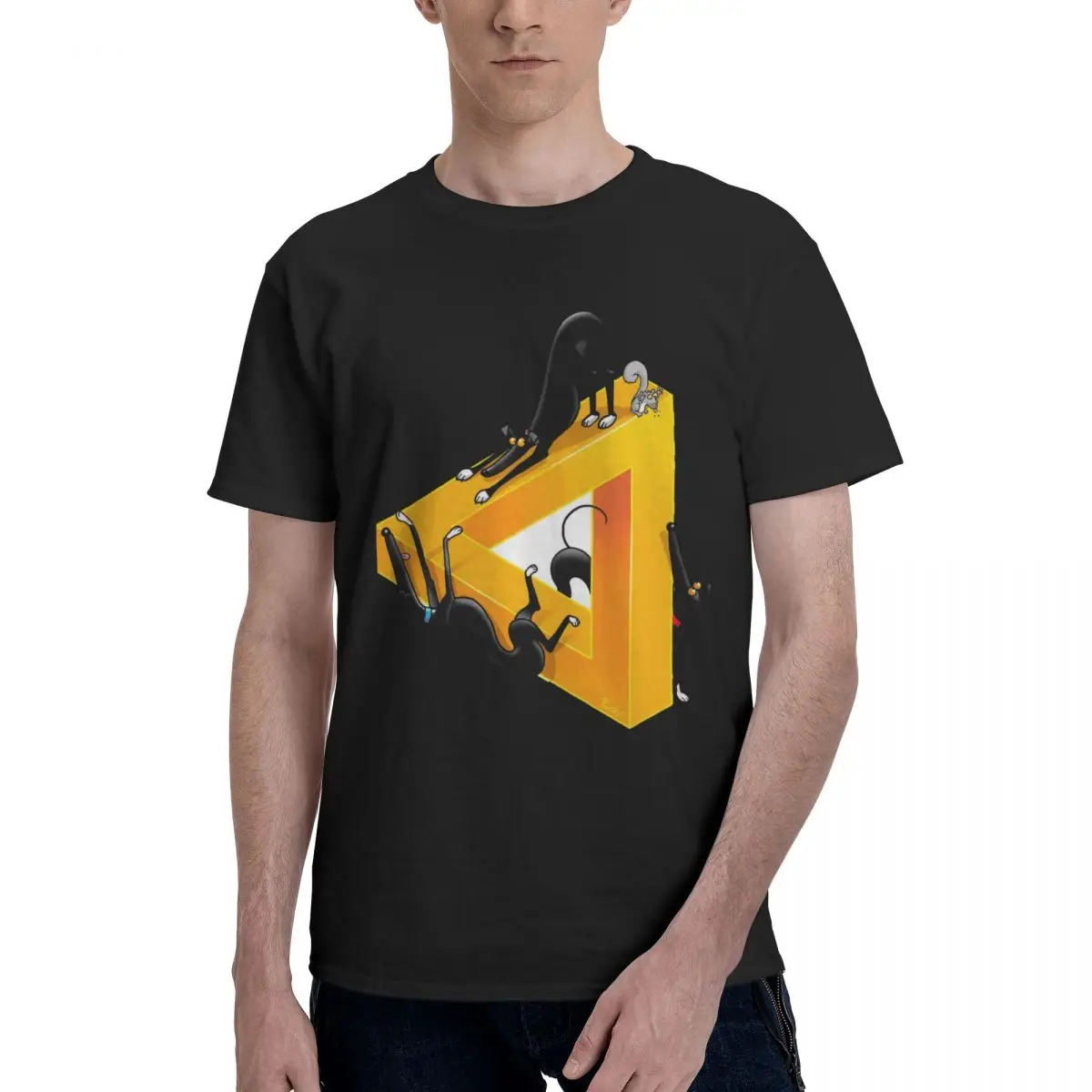 Высококачественная футболка Greyllusions Essential из чистого хлопка 100% простая и