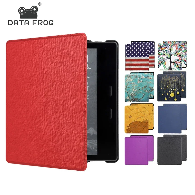 Кожаный чехол DATA FROG для Kindle Oasis 7 дюймов
