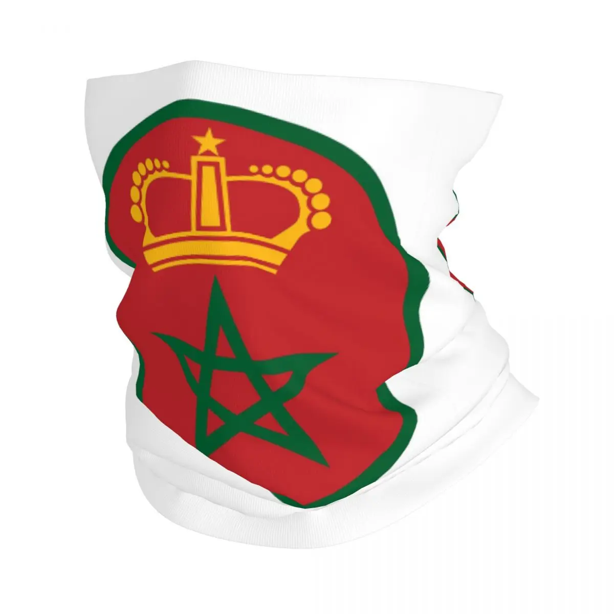 Бандана с флагом Марокко гетры принтом маска шарф теплая повязка на голову спорт