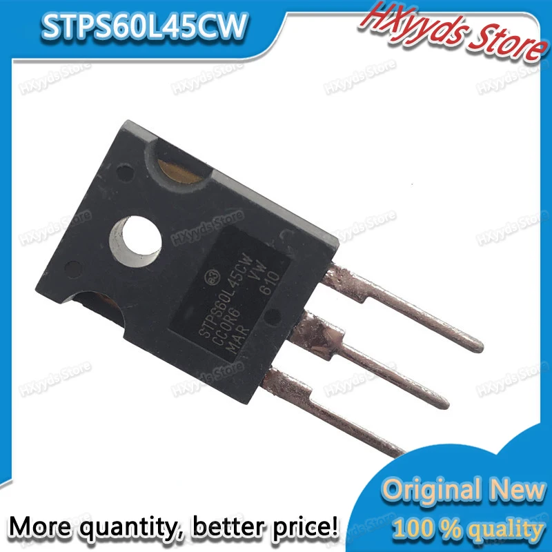 STPS60L45CW STPS60L45 PS60L45CW 60L45CW 60L45 выпрямительный диод Шоттки 60A 45V TO-247 тестирование