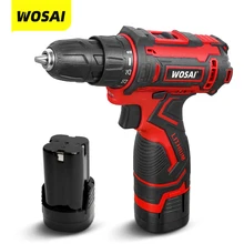 VVOSAI 16V Cordless Drill Screwdriver Mini Power Tool Cordless Power Driver DC Lithium Ion Battery 3/8 inch