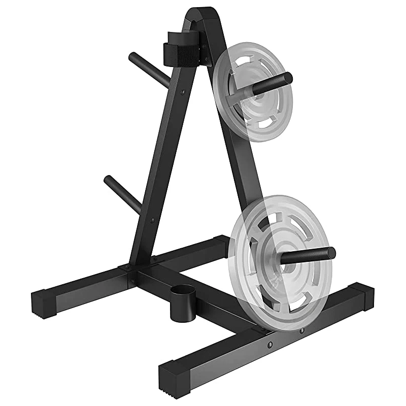 

Dripex Weight Plate Stand, Plate Stand for Standard 30 mm Bore, Bar Holder with 4 Bars, Maximum Load 136 kg