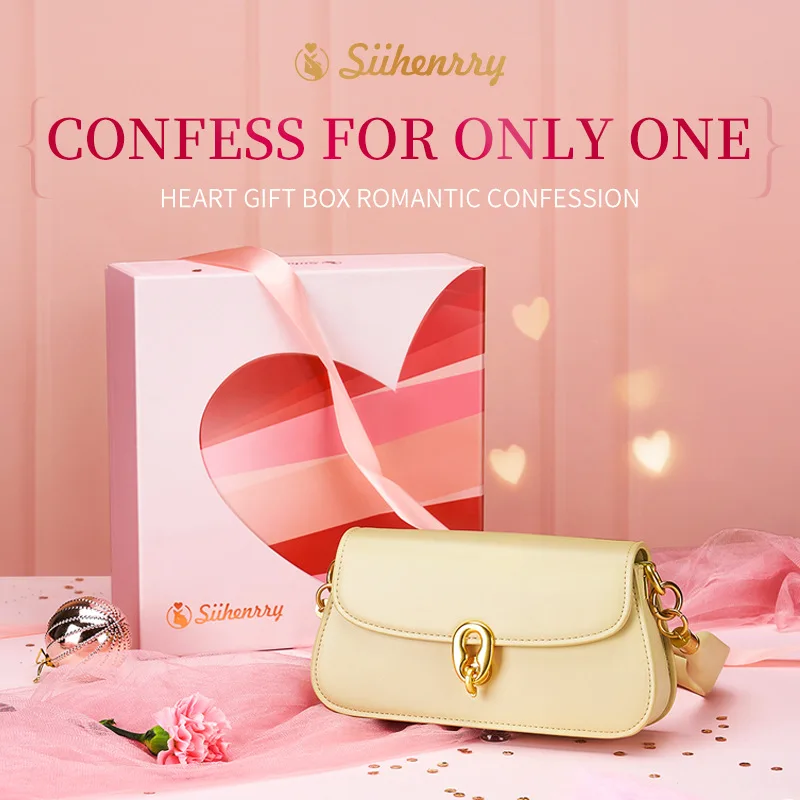 

Xihuani/Siihenrry отправка подруг подарок на день рождения для влюбленных на одно плечо сумка-мессенджер Подарочная коробка женская сумка