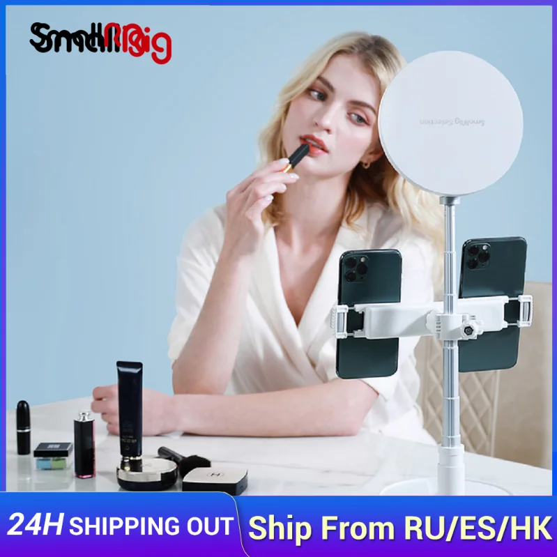 

Портативная Светодиодная лампа SmallRig для улучшения красоты и ухода за глазами, несколько вариантов для работы за брегом и обучения, установк...