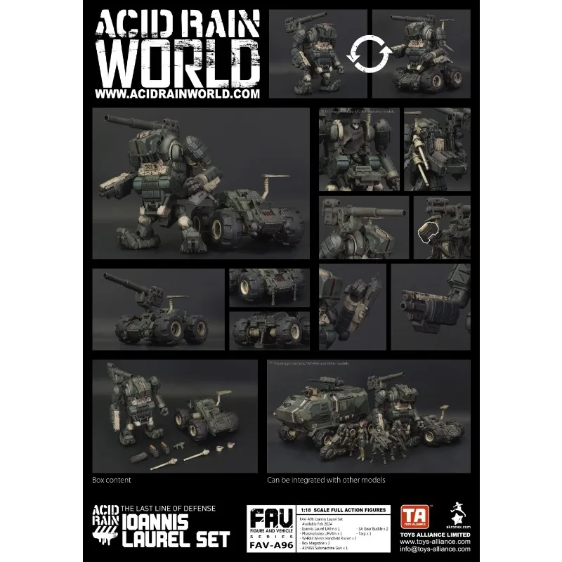 Фото Оригинальный набор Spot Acid Rain War FAV-SP14 Park Walk Bucks Squad/FAV-A96 Yonnis Noron, модель солдата, можно собрать изысканные подарки №5