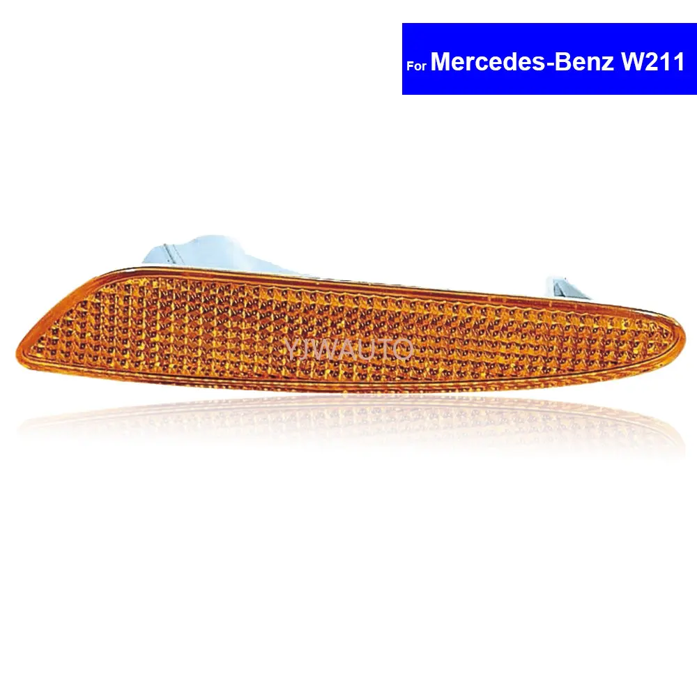 Для Mercedes-Benz W211 2003 2004 2005 2006 автомобильный отражатель, указатели поворота светодиодный боковые габаритные огни для автомобиля