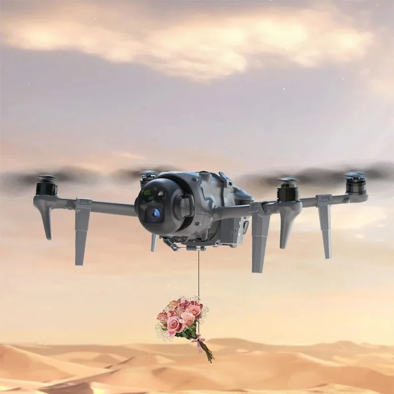Фото Для DJI Mavic 4 Pro: система сброса груза с шасси, система сброса с воздуха, система транспортировки аксессуаров. №2