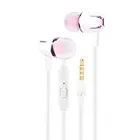 Проводные наушники d с гальваническим покрытием, басовые стерео наушники-вкладыши с микрофоном, наушники Hansfree для звонков, телефонов для Android IOS